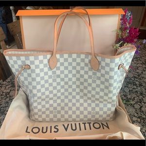 Louis Vuitton Neverfull GM Damier Azur ❤️